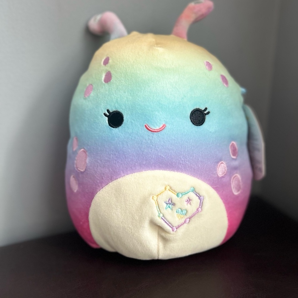 Colourful Alien Squishmallows Plush Toy - Oliviana 8” - Picture 1 of 3